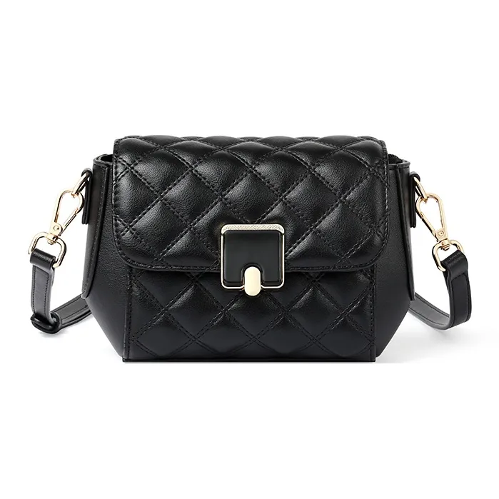 TUCANO Коровья кожа Сумка через плечо Женская Классическая Черная