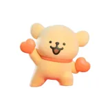 컨펌 스타일 - 강아지 (Puppies) 와 굿 럭 (Golden Retriever) - 오픈식 및 포장 제거