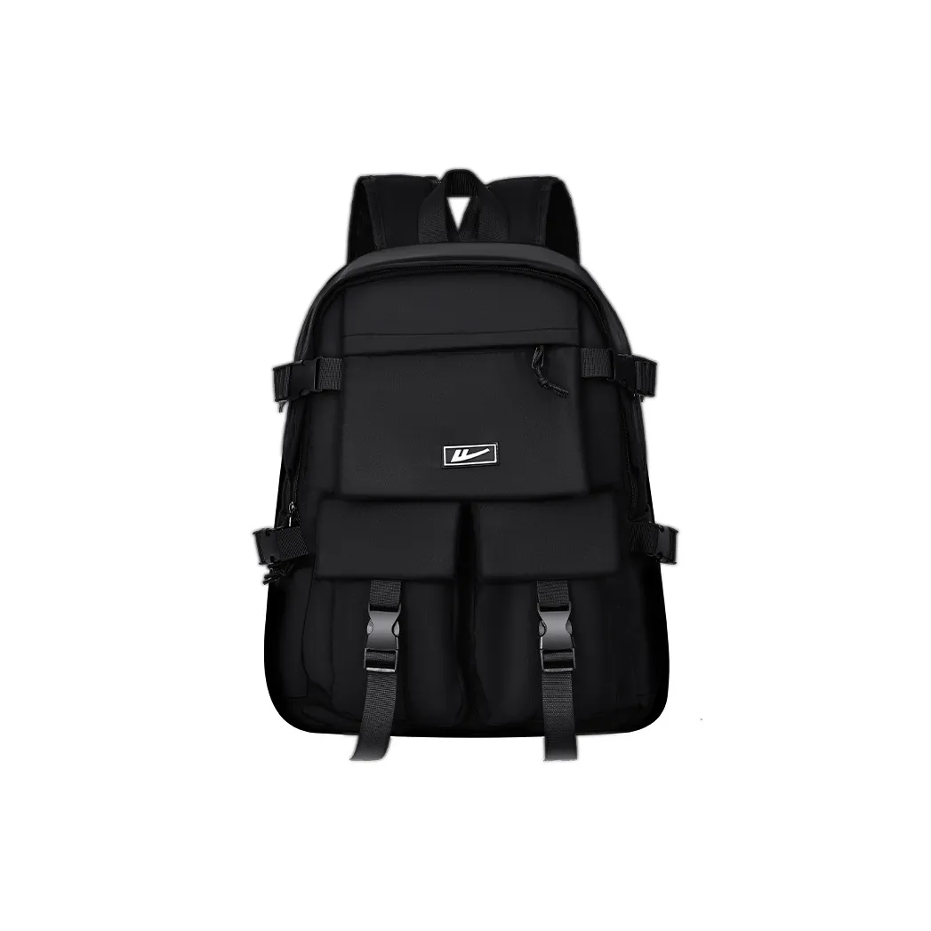 Warrior Нейлон Рюкзак Большой Унисекс Черный Белый