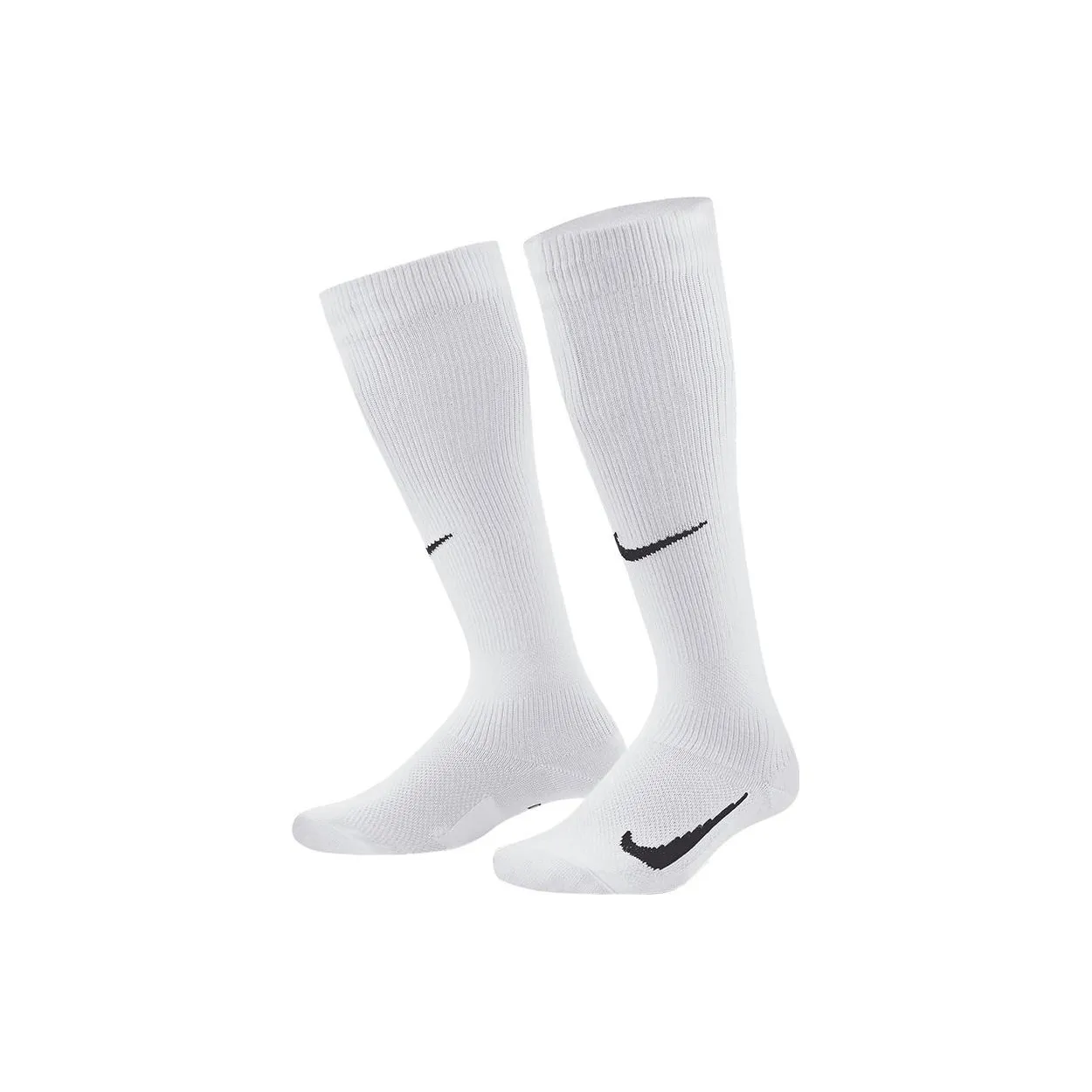 NIKE 2 шт Белый Унисекс Колено высокие Носки