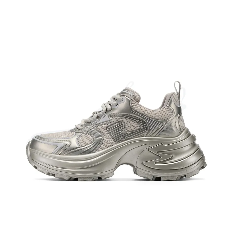 GG CC Толстая подошва Низкий топ Женские