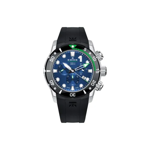 EDOX Автоматический Механический Часы Мужские Movement 45 мм Синий