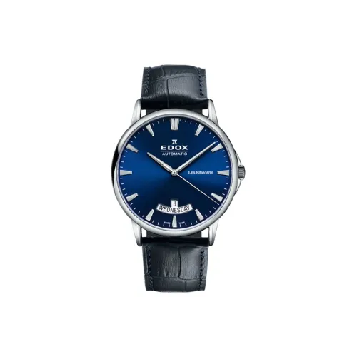 EDOX Автоматический Механический Часы Мужские Movement 42 мм Синий