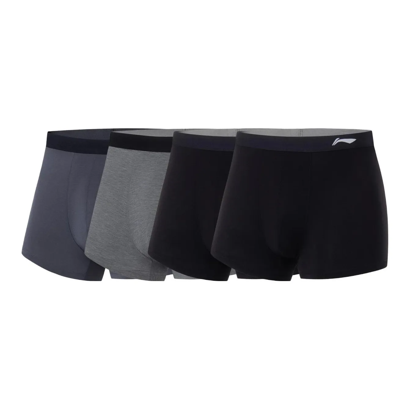 LINING Fitness Series 4 упаковки Поверхность Серый + Средний Фотиния Серый + Черный *2 Мужские Штаны Arrow