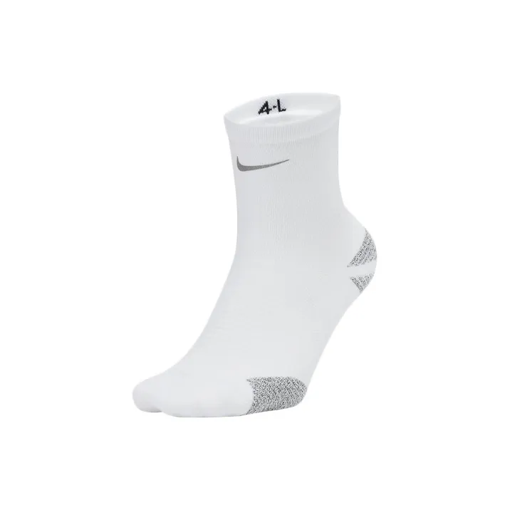 Nike Racing Ankle Socks Unisex 1 Pack White Носки для бега Nike низкие унисекс 1 упаковка белые