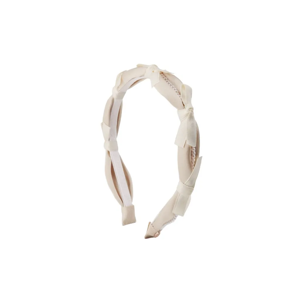 BABYBEI Bowknot Elegance Sweet Style French Gentle Black Beige Hair Accessories Women's