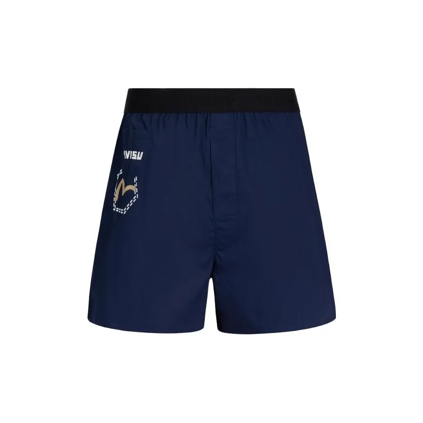 EVISU SS23 Boxer Shorts Men's Dark Blue