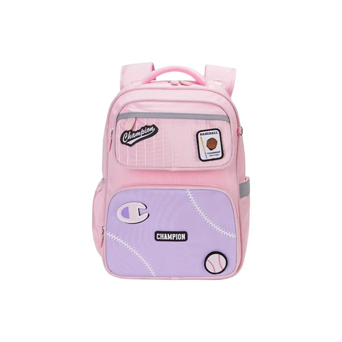 Champion Ткань Рюкзак Женские Розовый Темно-синий