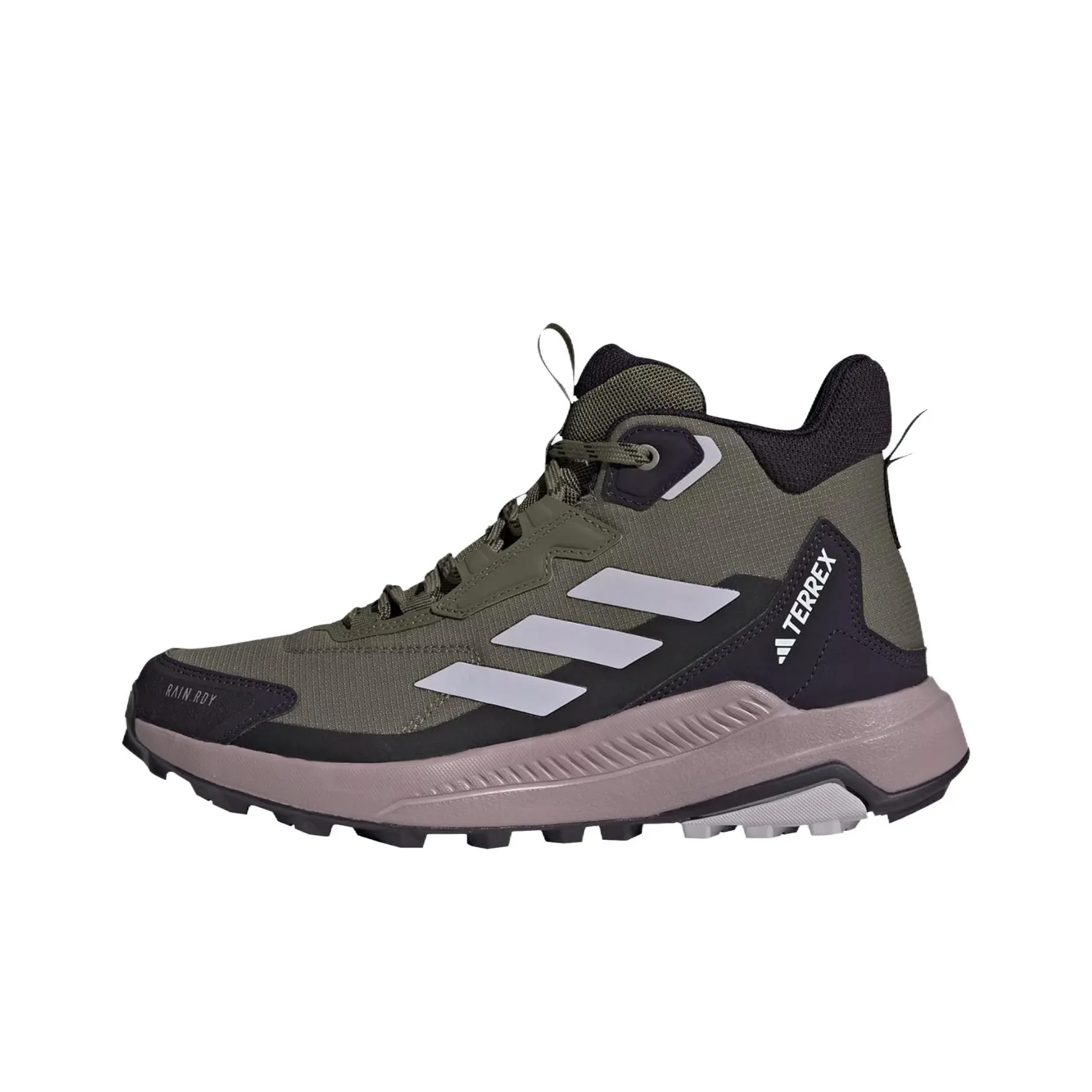 Adidas Terrex Anylander Rain.RDY Olive Strata Silver Dawn Amber Tint Women's