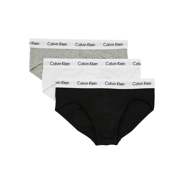 Calvin Klein Logo waistband Briefs Pack Of Three