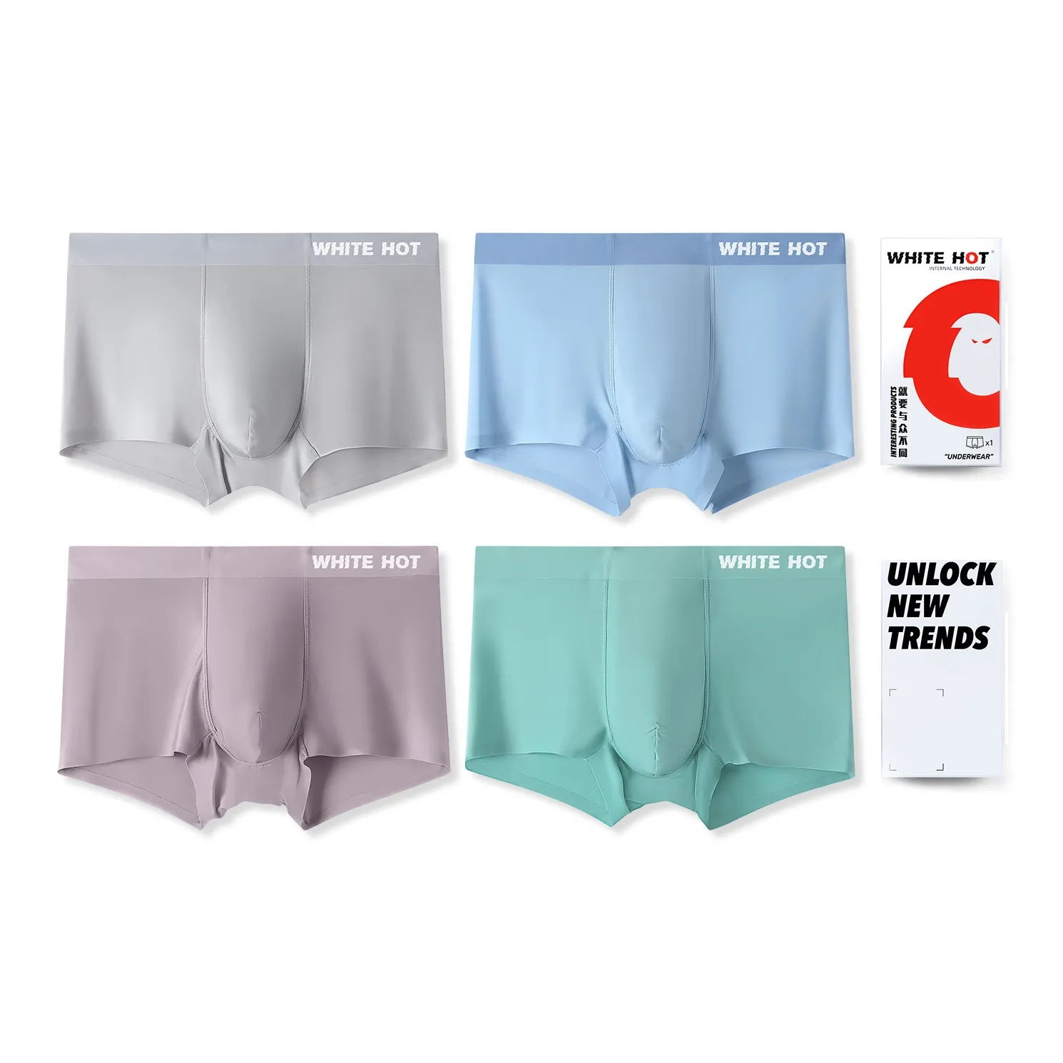 Белая жара Мужские боксер-шорты