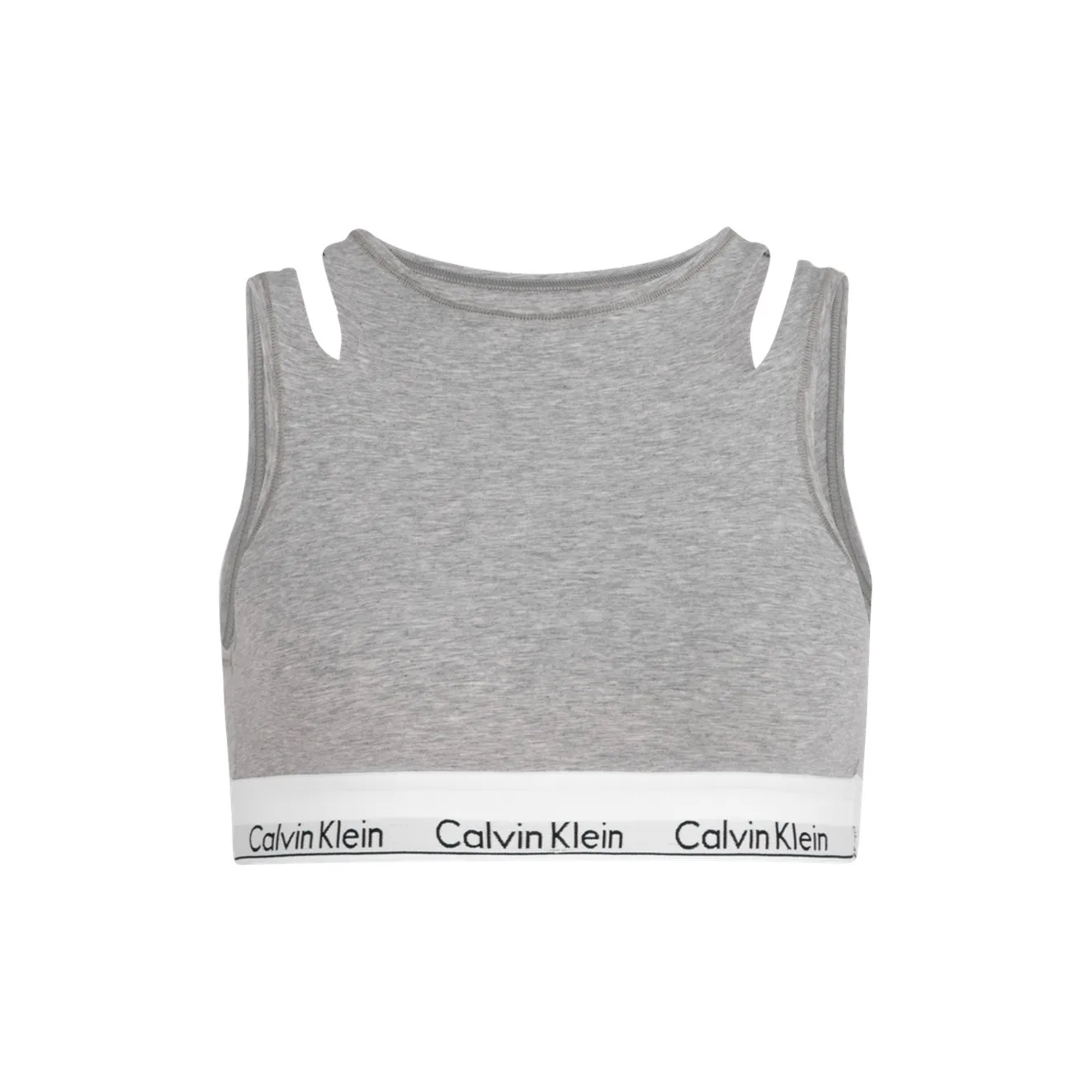 Calvin Klein Бюстгальтер Женский Кокосовый Серый