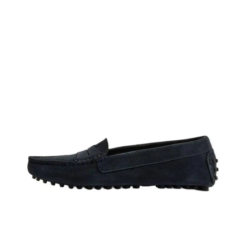 SCAROSSO Ashley Suede Loafers Women's