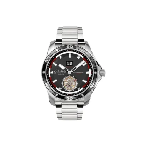 Glashütte Original Автоматический Механический Movement Мужские Часы SPORT EVOLUTION 46 мм Серые