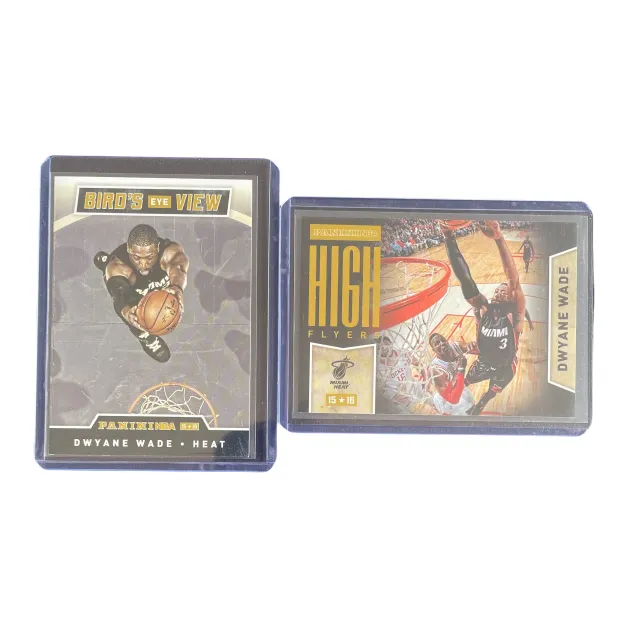 PANINI 2015 Miami Heat Wade Dunk Teca 2 шт Basketball Card Card Product Access Sports Cards 2 шт