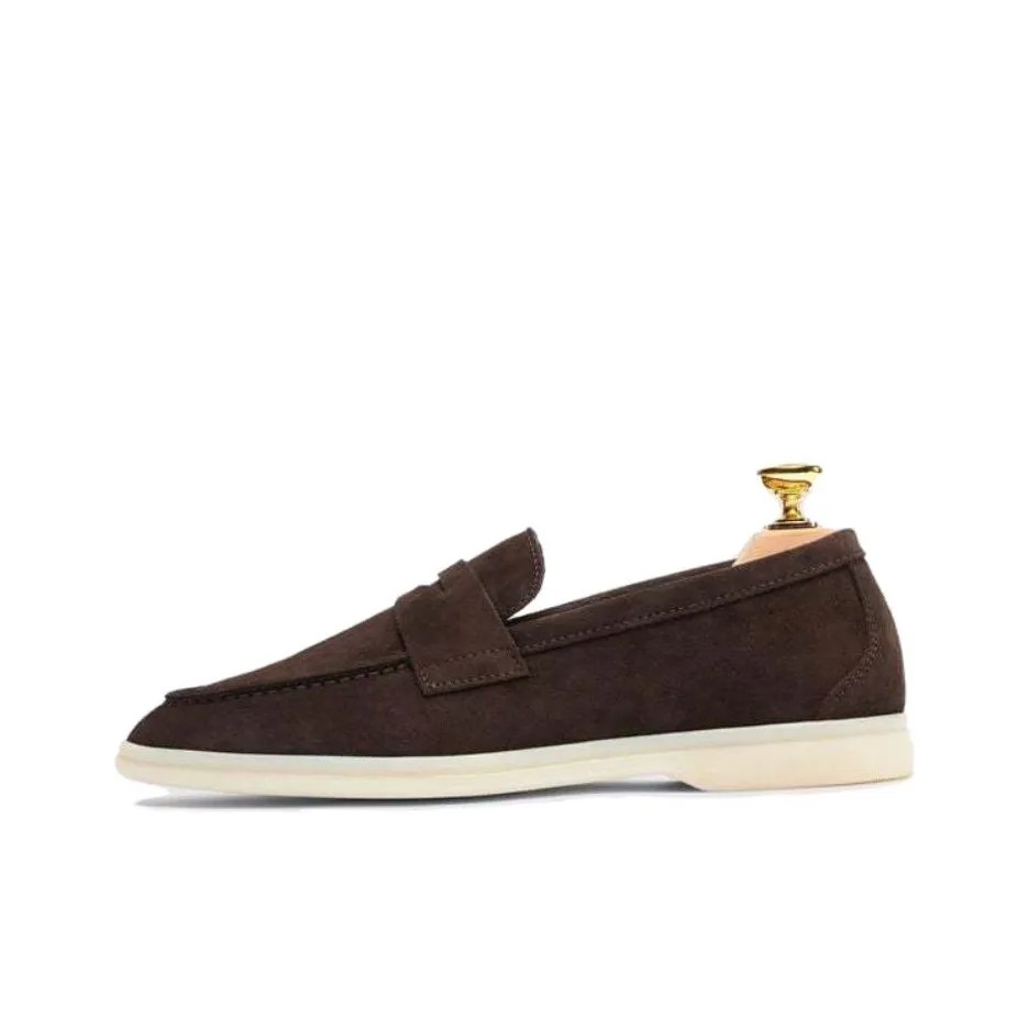 SCAROSSO Luciana Almond Toe Loafers Women's
