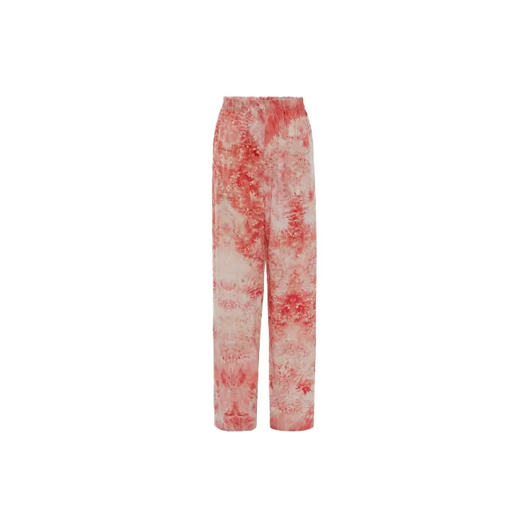 Alexander McQueen Pajama Pants Women's Coral