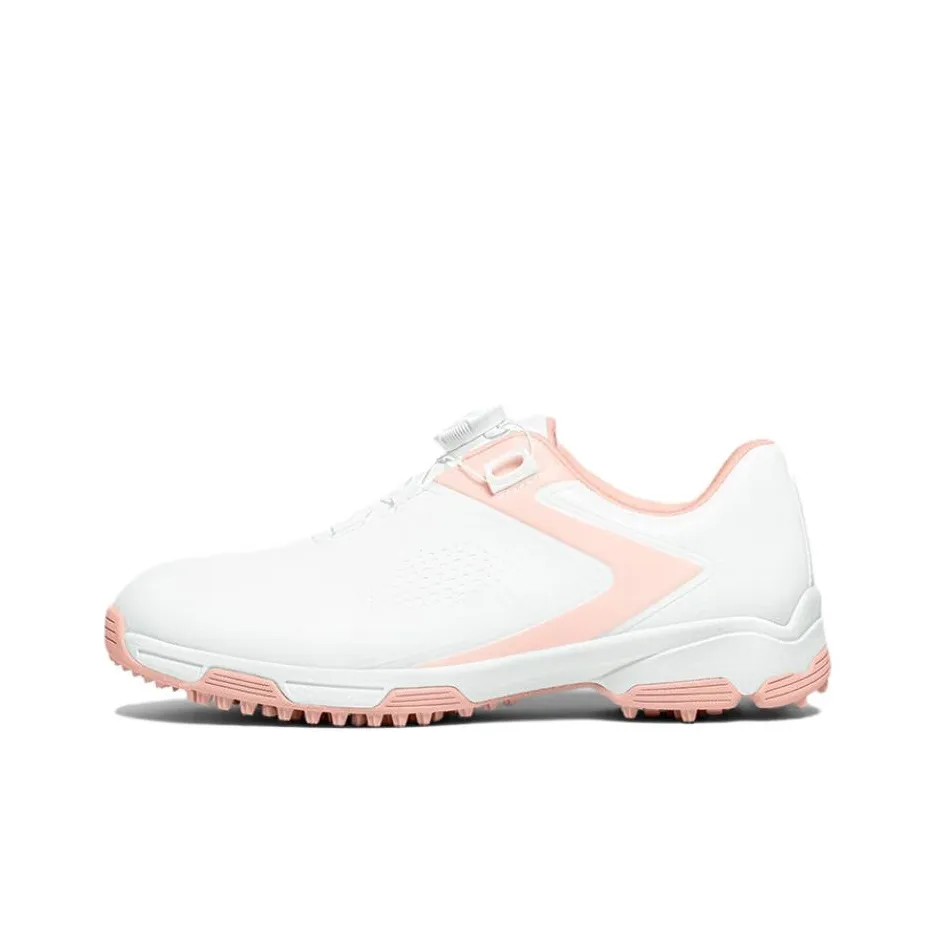 PGM Износостойкий и Легкий Низкий Топ Обувь для гольфа Женская Белая Розовая