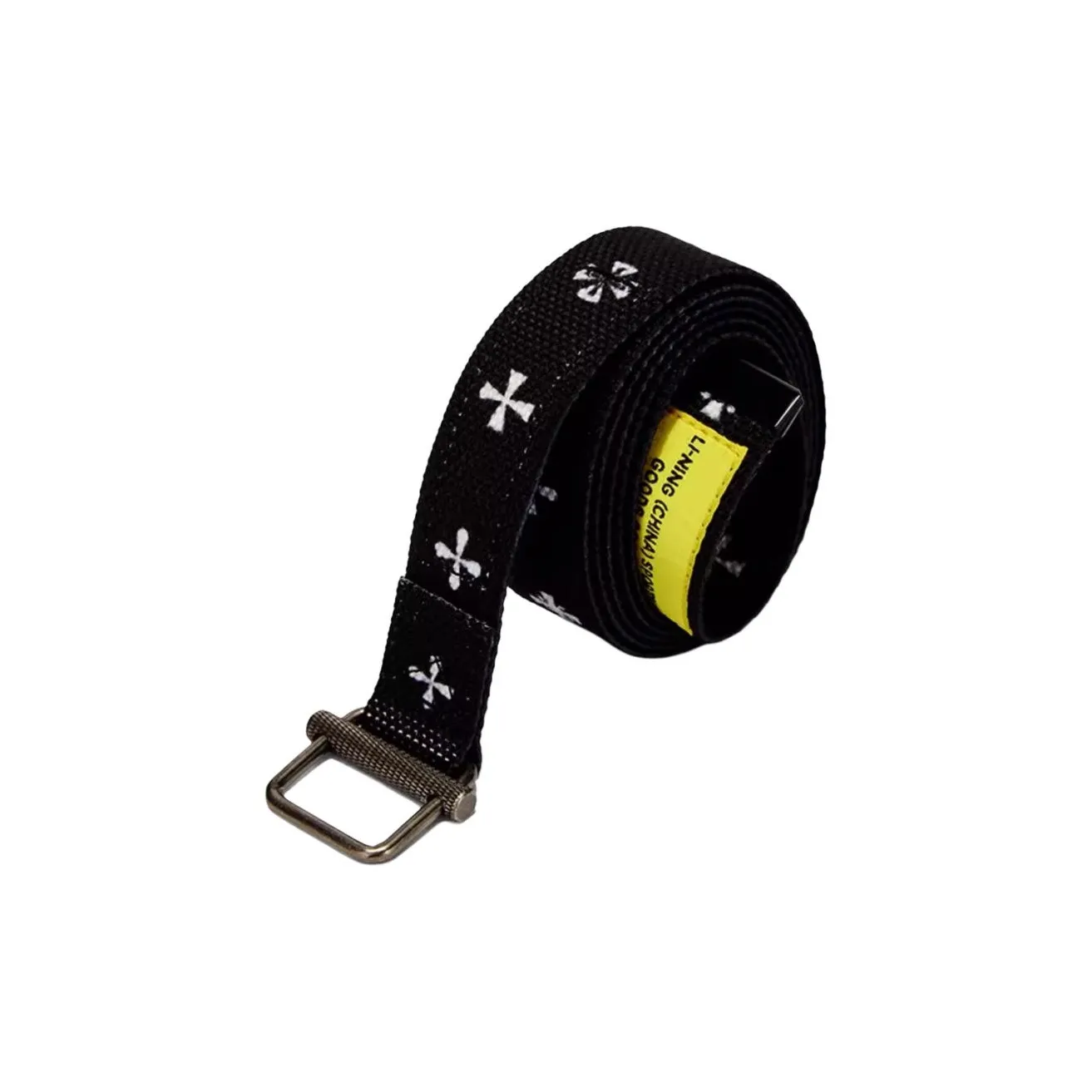 LINING Цветочный дизайн плавная застежка кожаные ремни женские черный