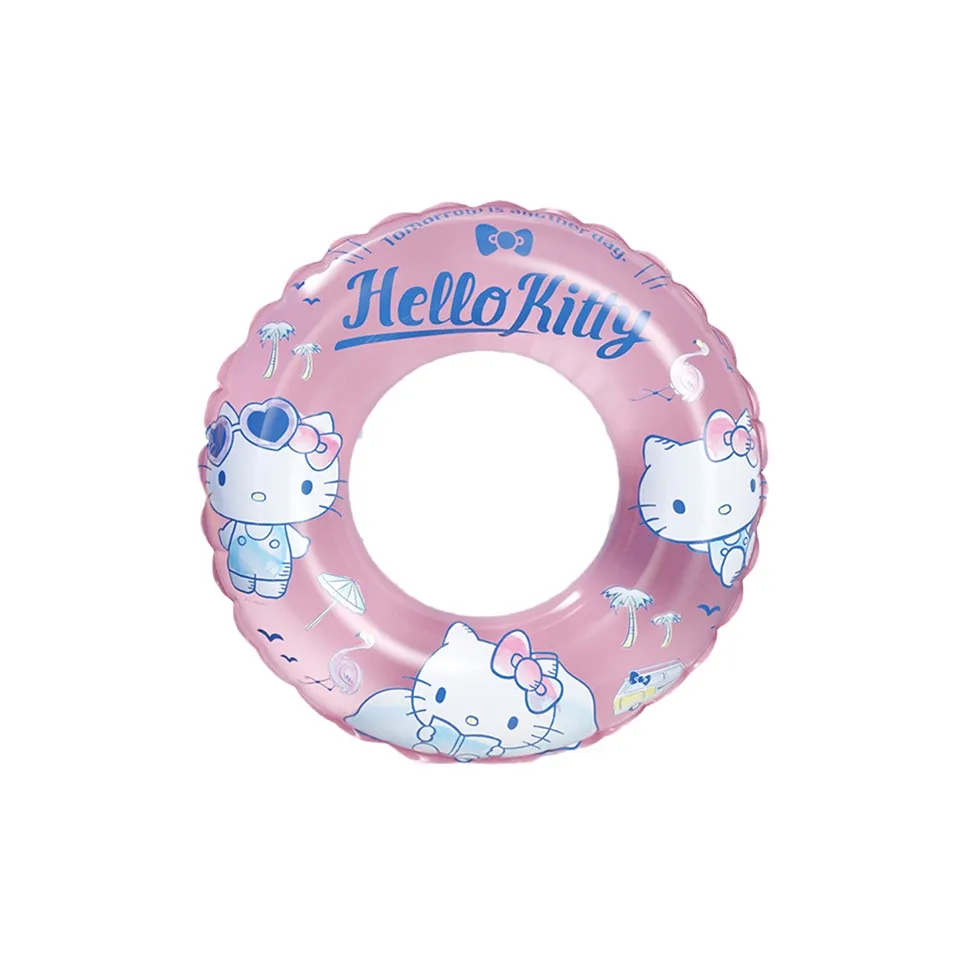 MESUCA Kitty Series Swim Rings PVC Swimming Pool Unisex Pink