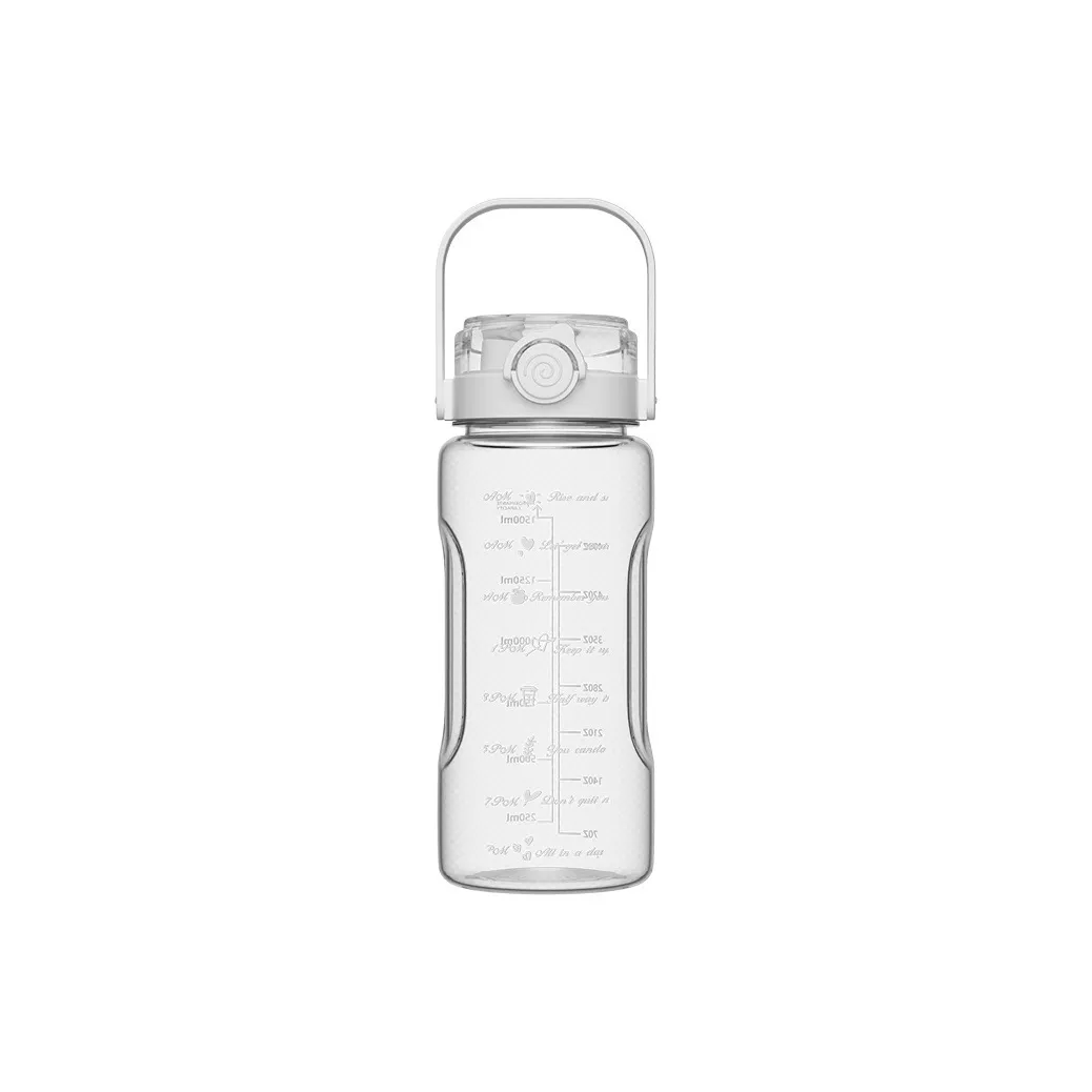 MEEJAS Outdoor Water Equipment Outdoor Water Bottle 2000ML Camping Plastic 11.5.*30cm