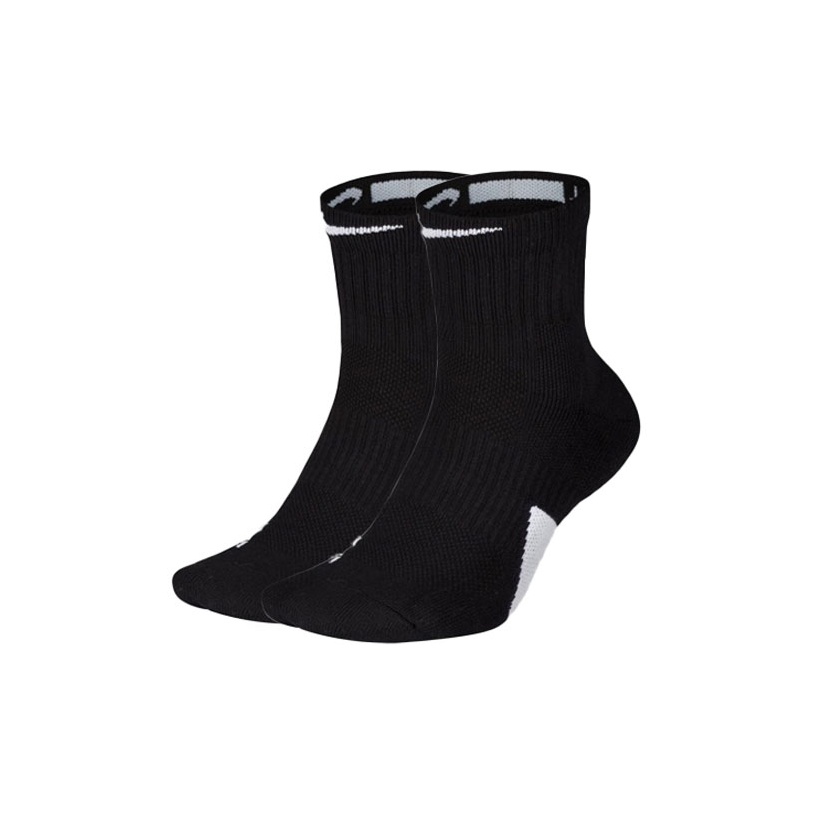 nike mid calf black socks