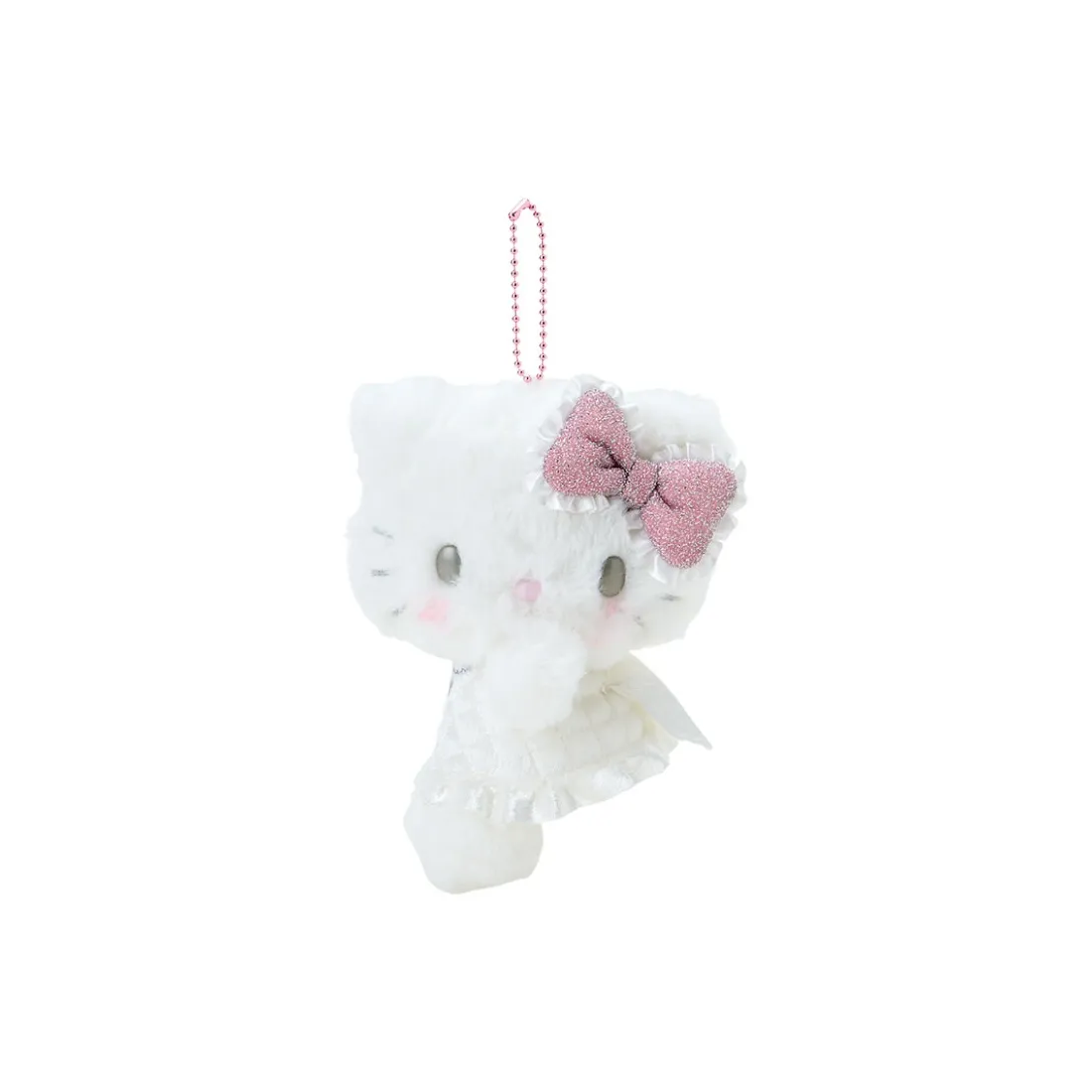 SANRIO GIFT GATE Ангел And Демон Hello Kitty Angel Куклы Плюшевый Брелок 8 см Высота