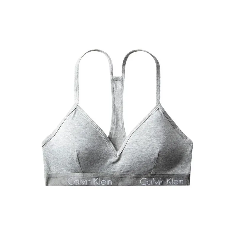 CALVIN KLEIN Bra Women's Dark Gray