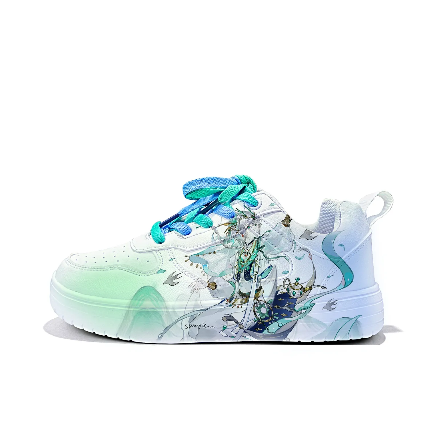 Cold Cicadas Yesterday Lightweight And Breathable Low-Top Skateboard Shoes Unisex