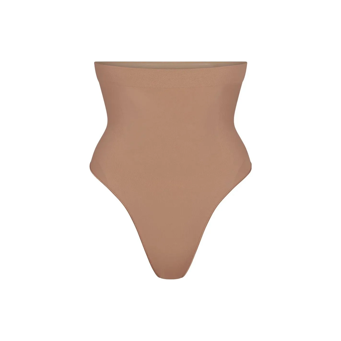 SKIMS SEAMLESS SCULPT HIGH WAISTED THONG Underpants Women's SIENNA/Ochre