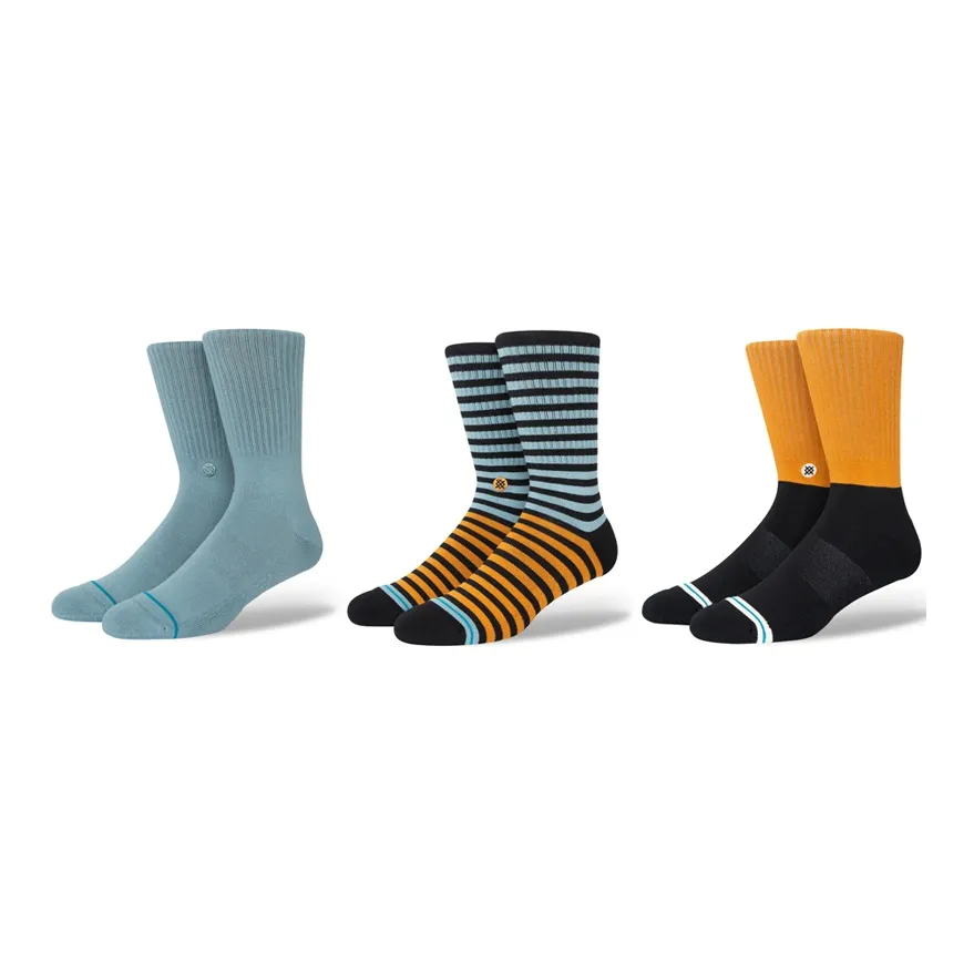 Stance 3 шт Многоцветные Унисекс MID Носки до икры