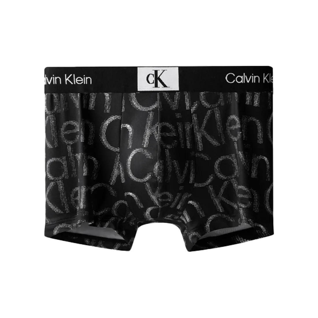 CALVIN KLEIN CK96 Series Underpants Men's Long Limestone Base White Letter