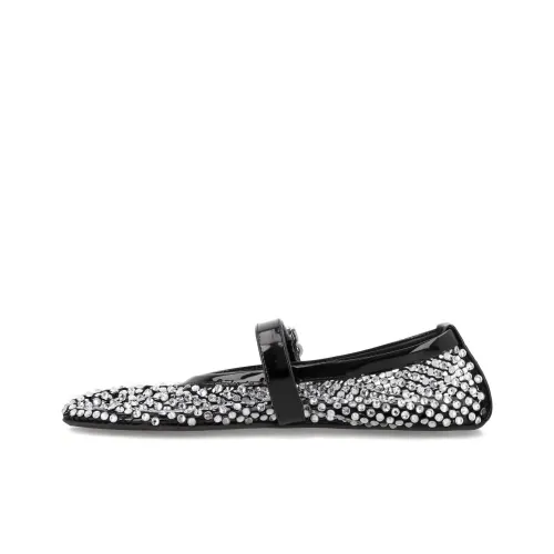 Alaia Туфли Мэри Джейн Белый Черный Женские