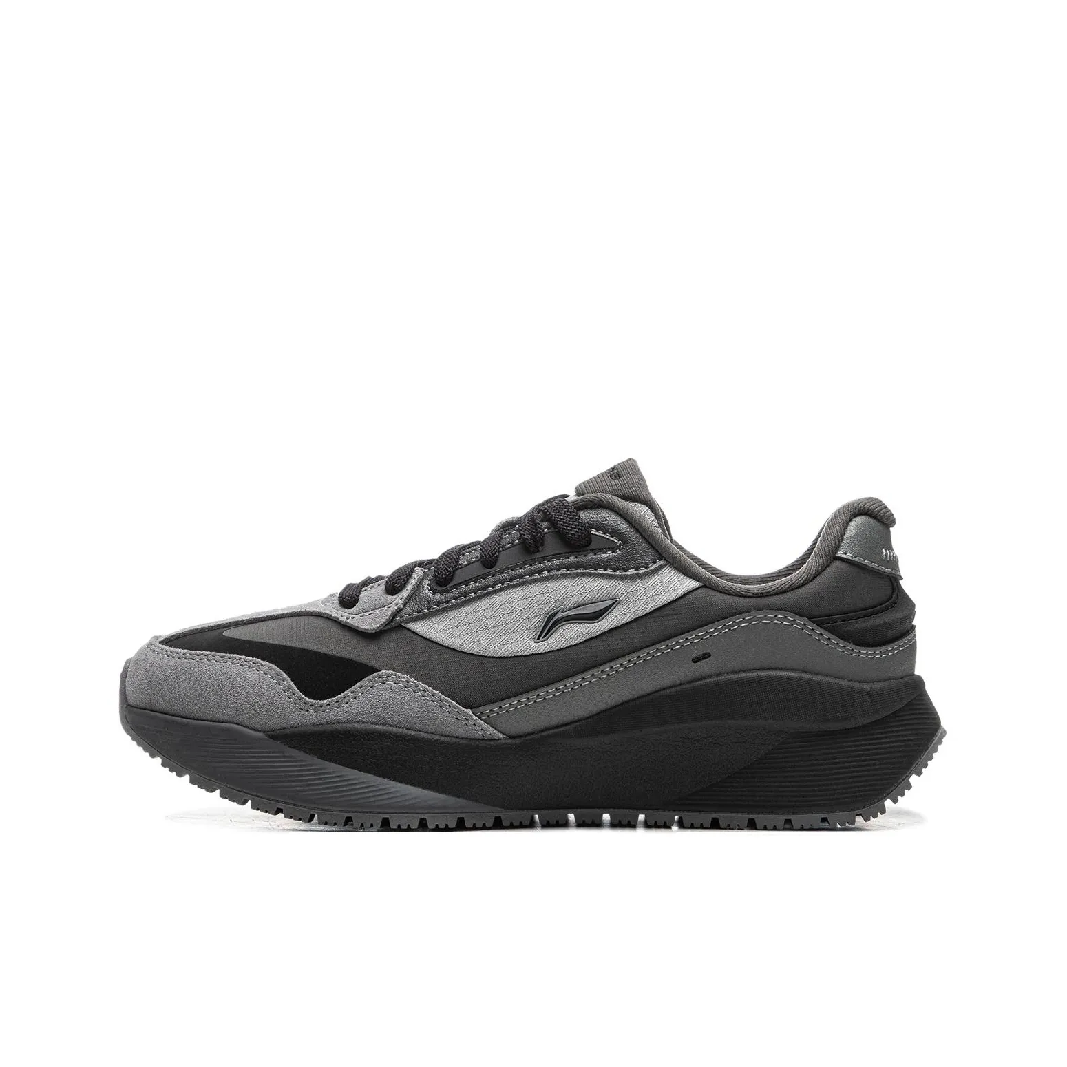 LiNing Load Capacity 2.0 Non slip Lightweight Low Top Casual Shoes Women's Gray Black