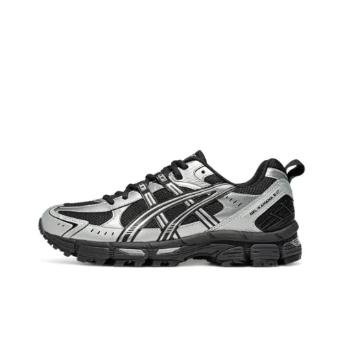 Asics Гель Kahana 8 Беговые кроссовки Низкие Серебристый / Черный Мужские