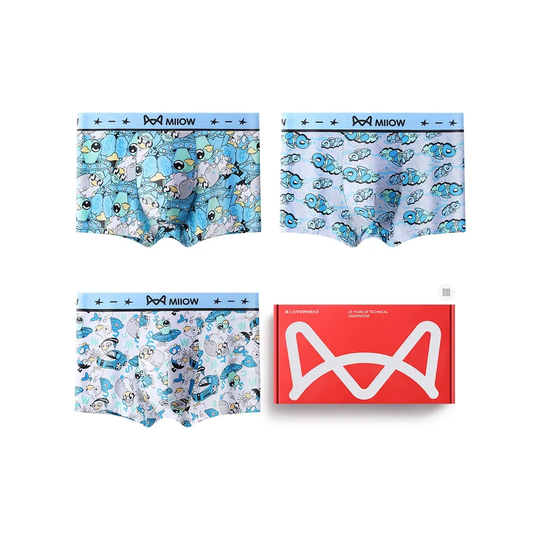 MIIOW Cool One Summer Series Underwear Gift Box Men's 3 Pack