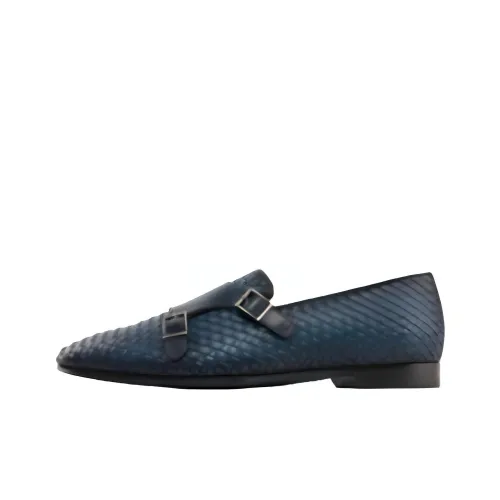 ZAMPIERE Мужские повседневные туфли Low Top Синие Мужские