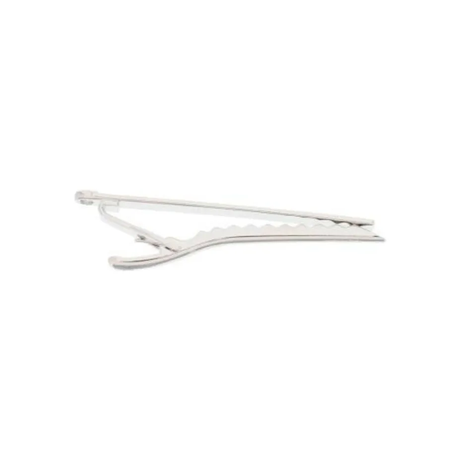 FERRAGAMO Brass Hair Clips Men's Silver