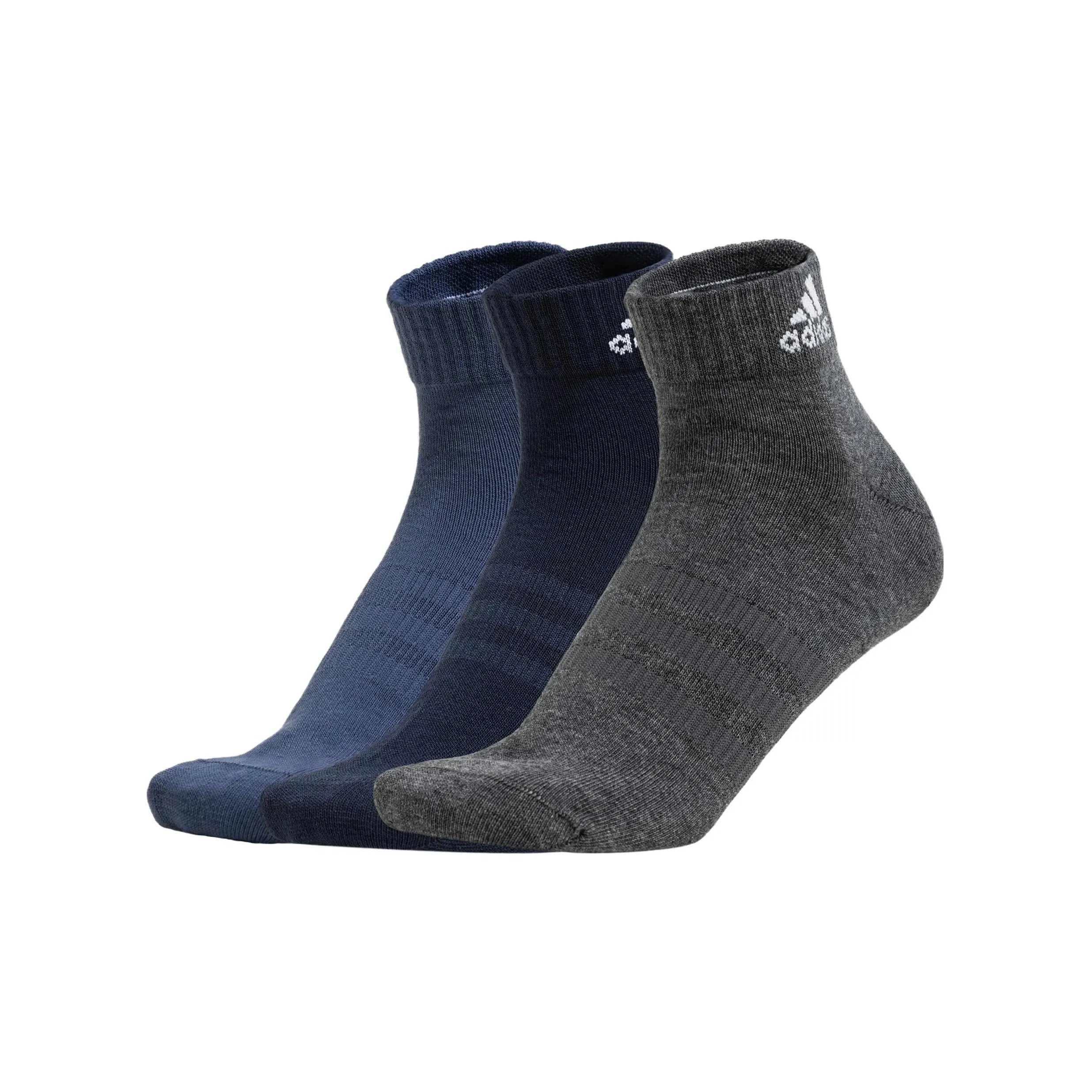 Adidas Тонкие и Светлые Низкие Носки для Нога Унисекс 3 упаковки