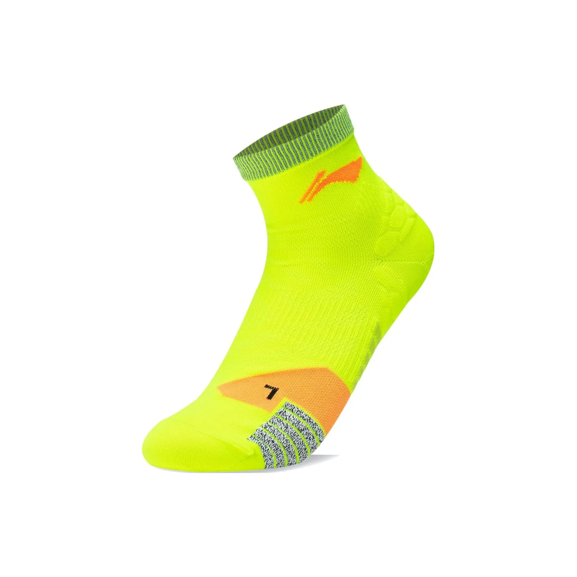 LINING RUNNING Collection Низкие носки Унисекс 1 упаковка Неоново-желтый Зеленый