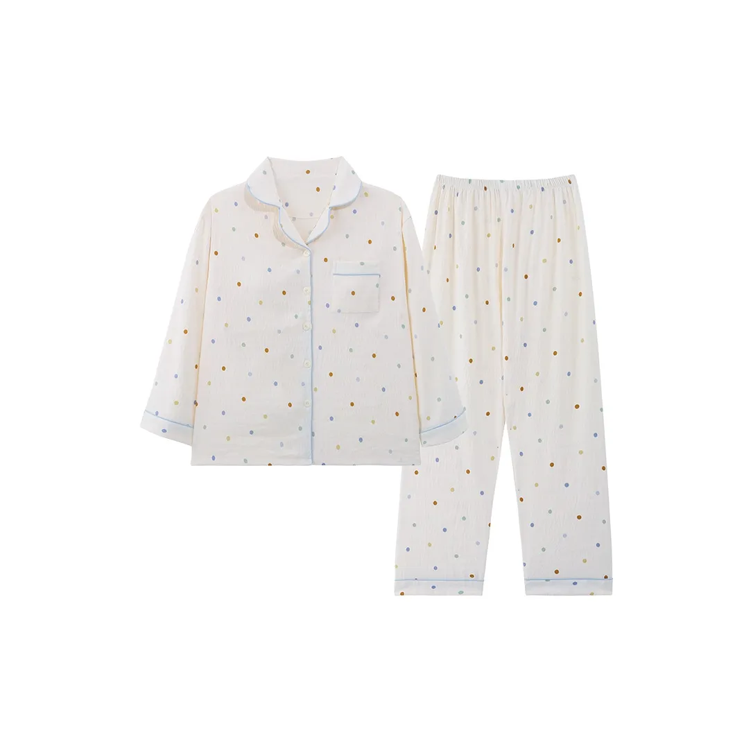 Qiao Ni Tong Pajama Set Women's Image Color