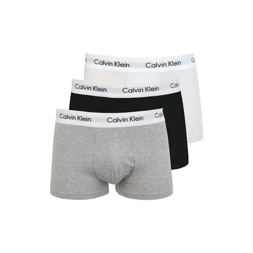CALVIN KLEIN Underpants Men
s 3 Pack Black White Gray