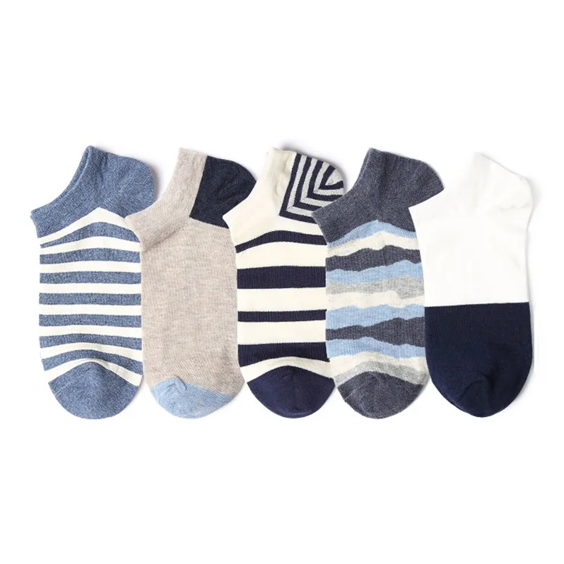 Primeet Ankle Socks Spring Summer Unisex 5 Pack