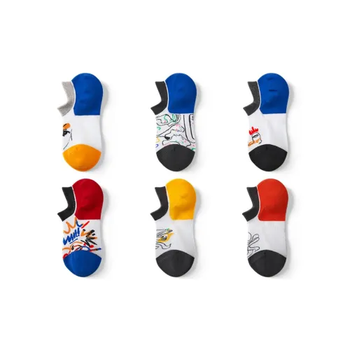 Mast Point Mast Point × Couple Socks Многоцветные 6 пар Женские носки
