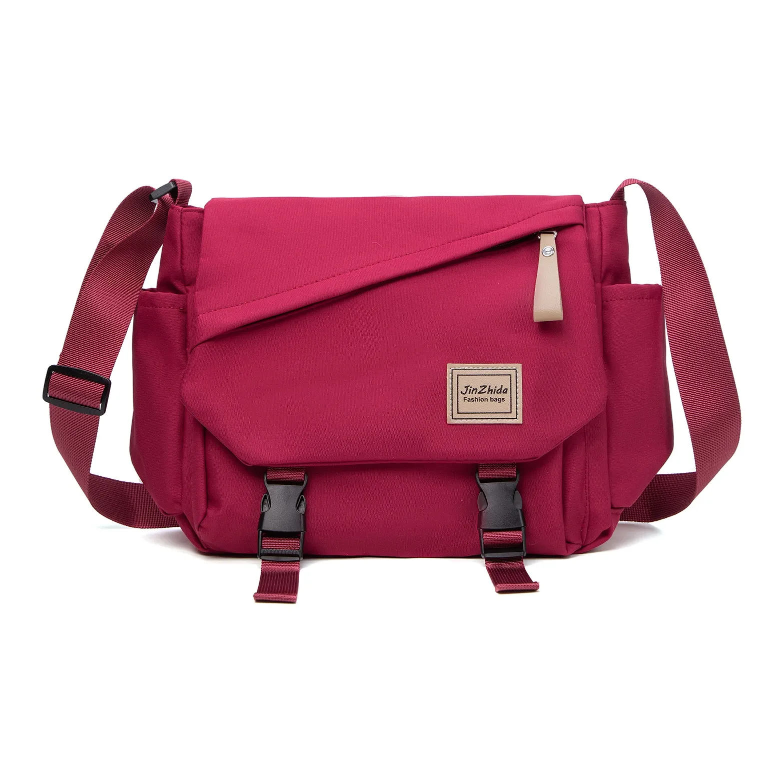 TAKI Коммутирование Путешествие Легкий Trendy Versatile Студенты Сумка через плечо Сумка на плечо Унисекс Черный Белый Красный