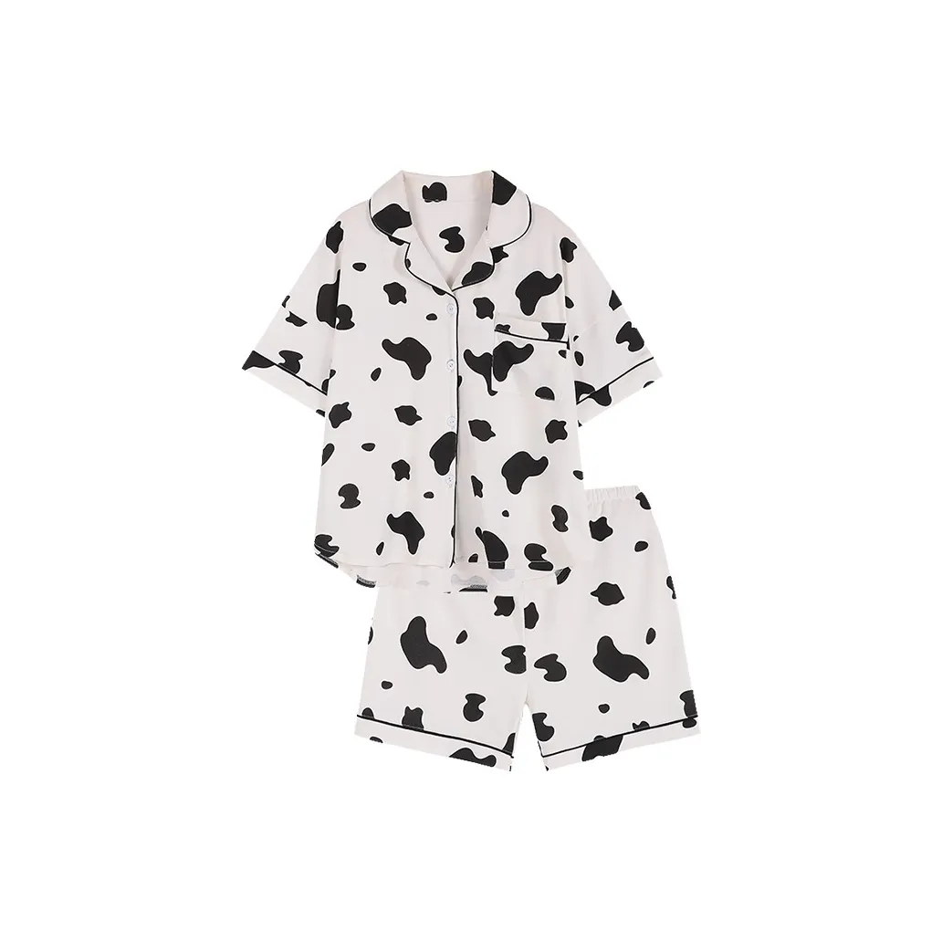 Xiang Ning Pai Pajama Set Women's Cow Color