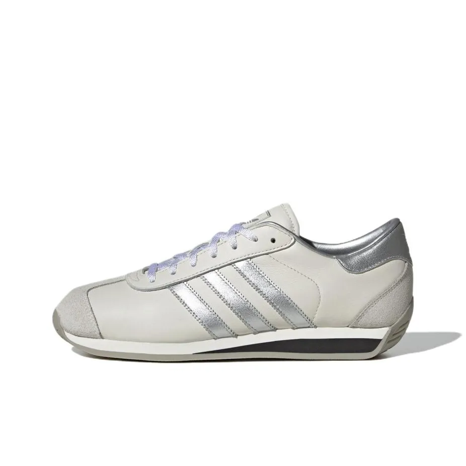 Adidas Originals Country 2 Anti Slip Wear Resistant Low Top Casual Running Shoes Unisex Beige