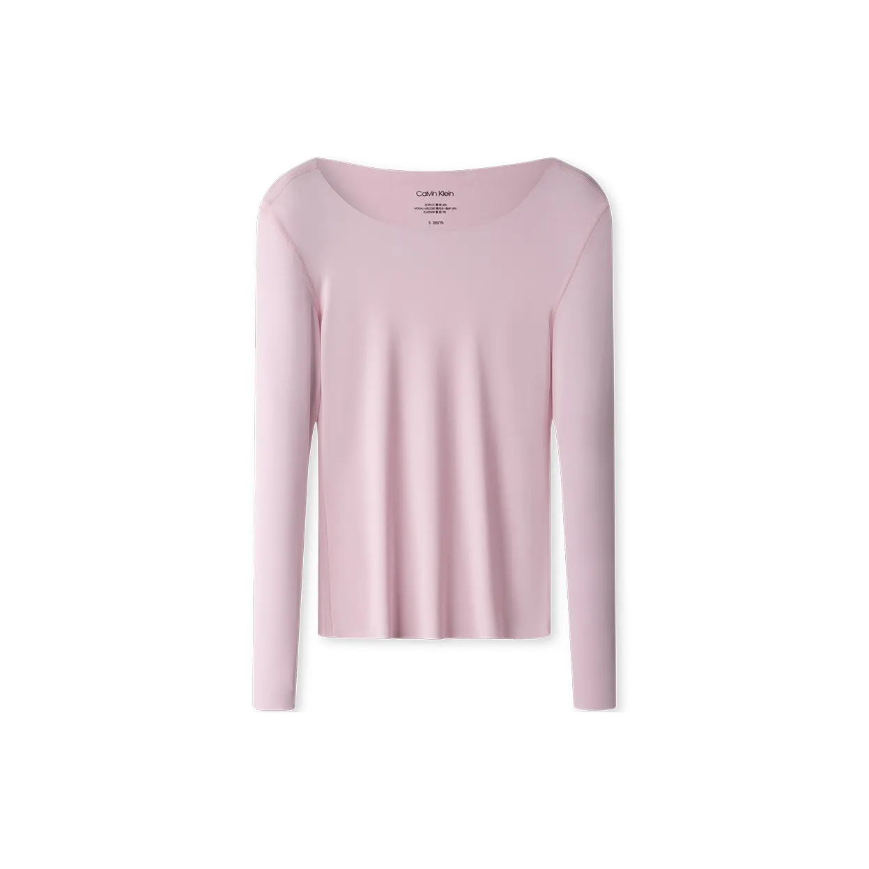 CALVIN KLEIN Thermal Top Women's Velour Pink