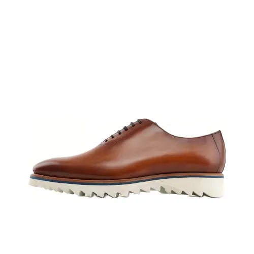 ZAMPIERE Мужские повседневные туфли Low Top Коричневый Мужские