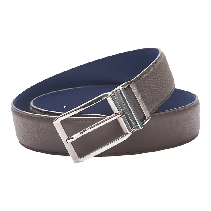 DANIEL HECHTER Fashion Business Formal Cow Leather Belts Men's 3.5cm
